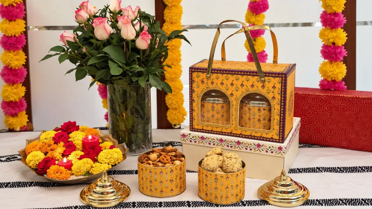 The Kesariya Box, a Minori Diwali hamper